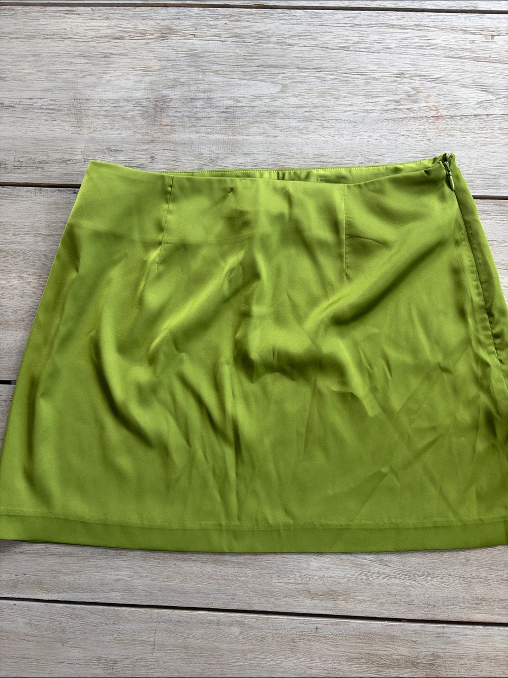 Daily Drills Women’s Lime Green A-Line Skirt